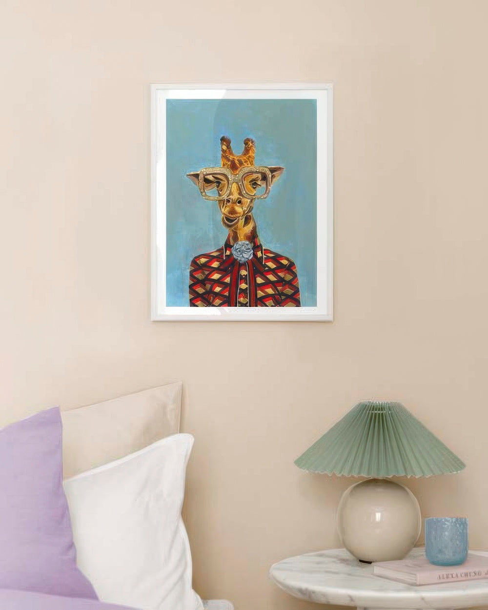 Heather Perry - Artsy Giraffe Print