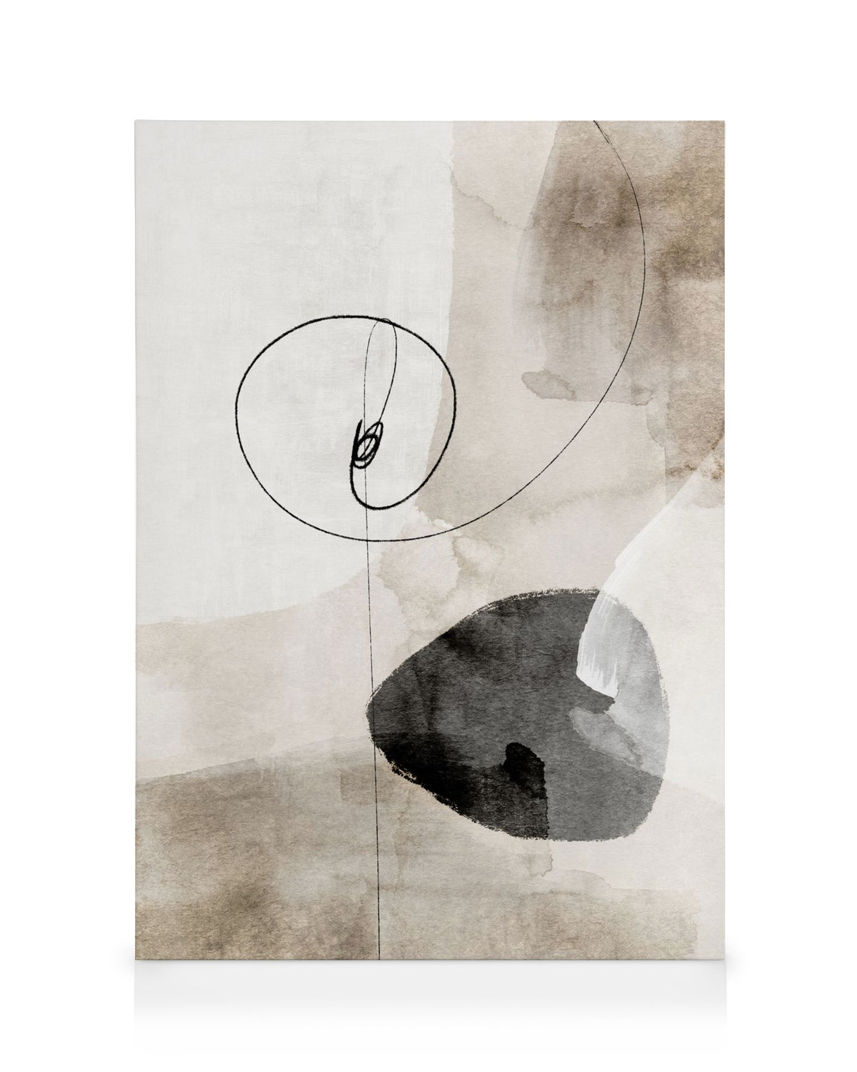 Watercolor Strokes No1 Canvas print