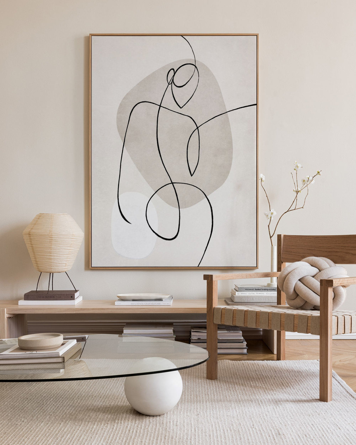 Artful Lines No2 Canvas print