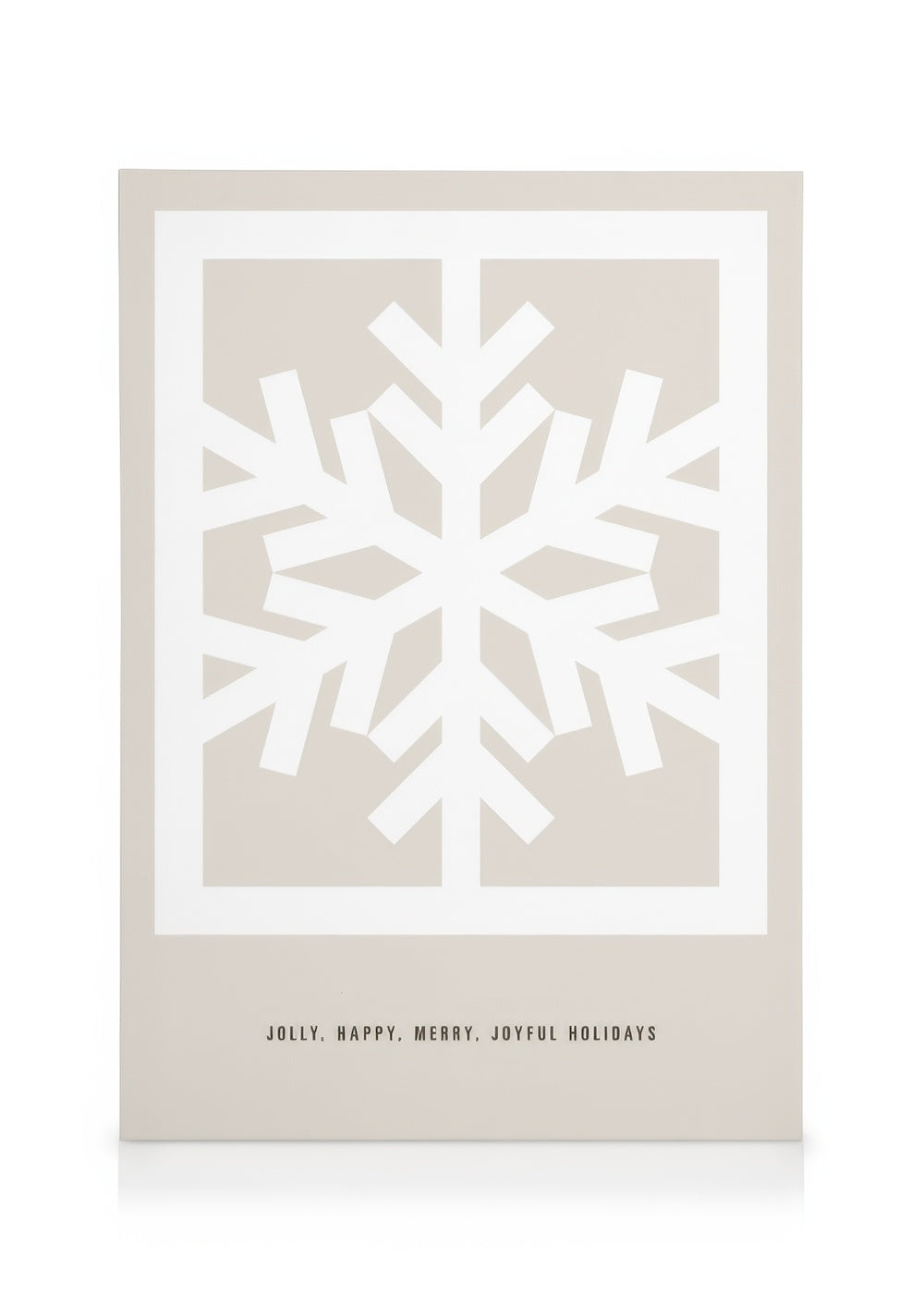 Graphic Snow Flake Canvas print