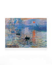 Monet - Impression, Sunrise Canvas print
