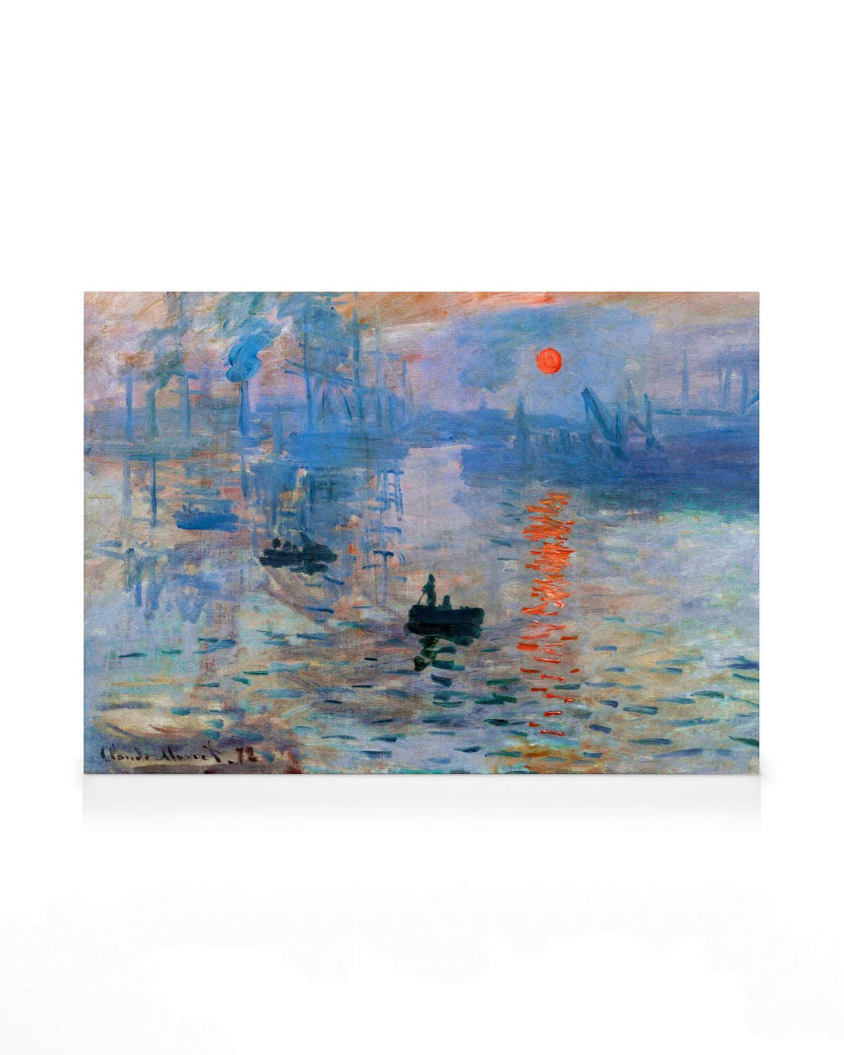 Monet - Impression, Sunrise Canvas print