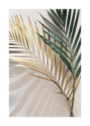 Golden leaves Print