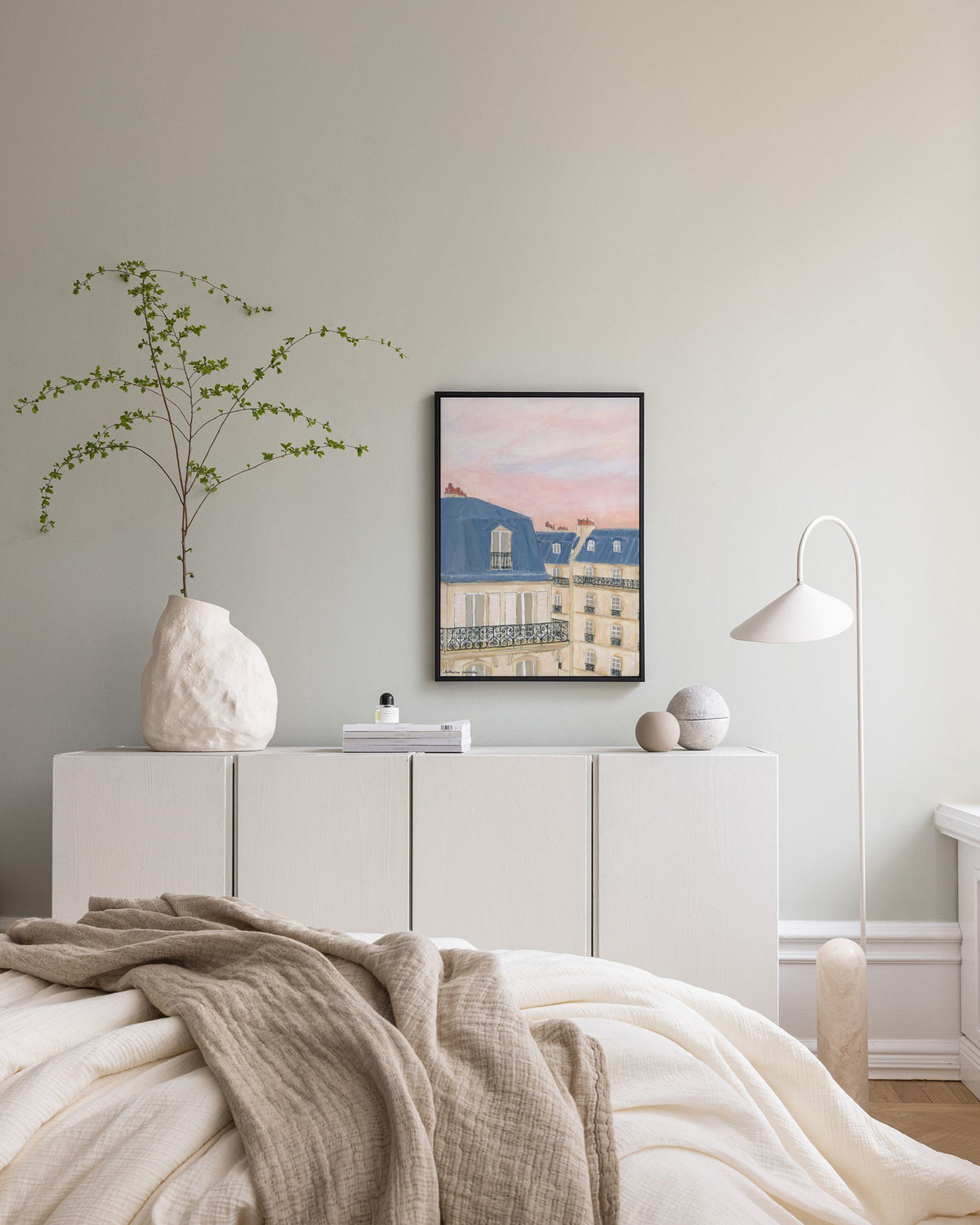 Katharina Puritscher - Parisian Sky Canvas print