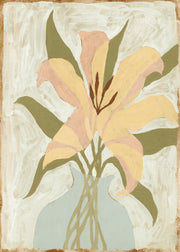 Lily in Vase Print