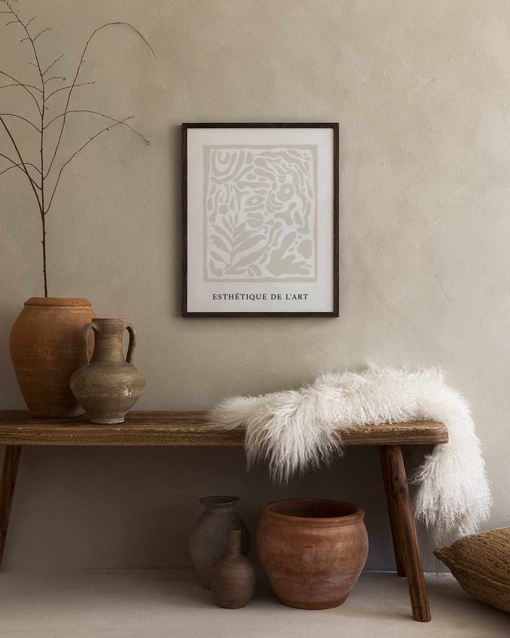 Esthétique de L'art Print