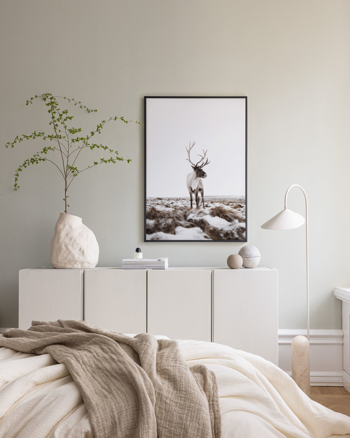 Reindeer Canvas print