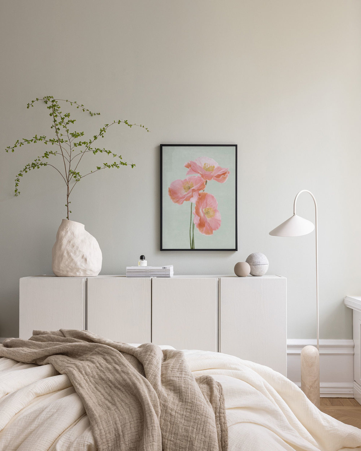 Kyoto Flower Market Canvas print