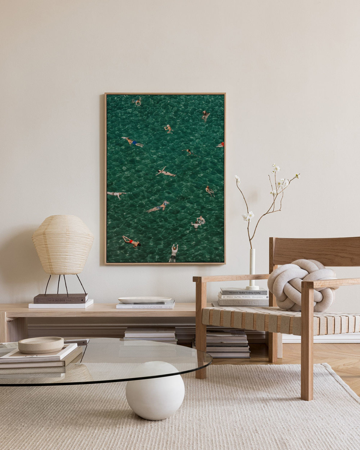 Mediterranean Mingle Canvas print