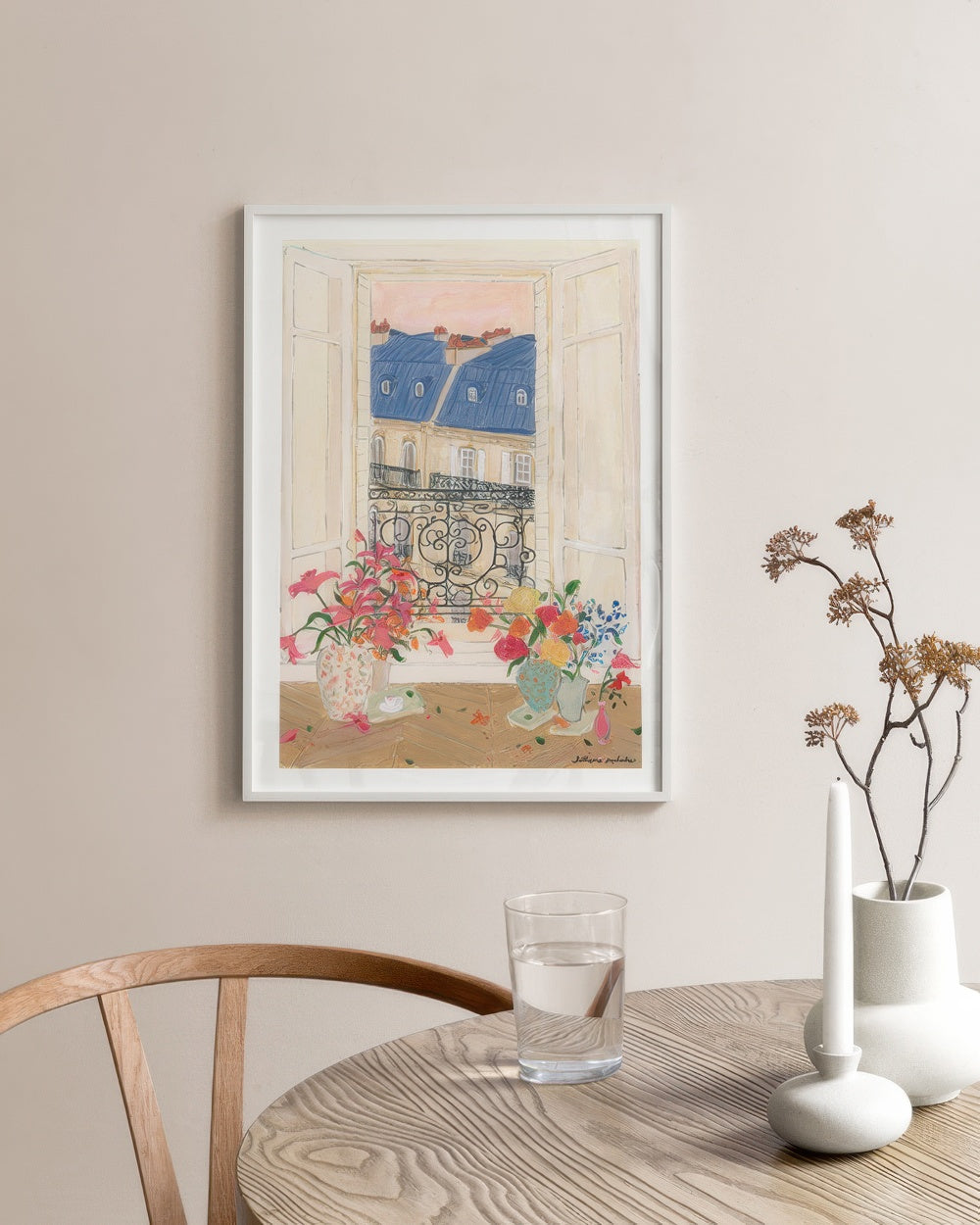 Katharina Puritscher - Window With a View Print
