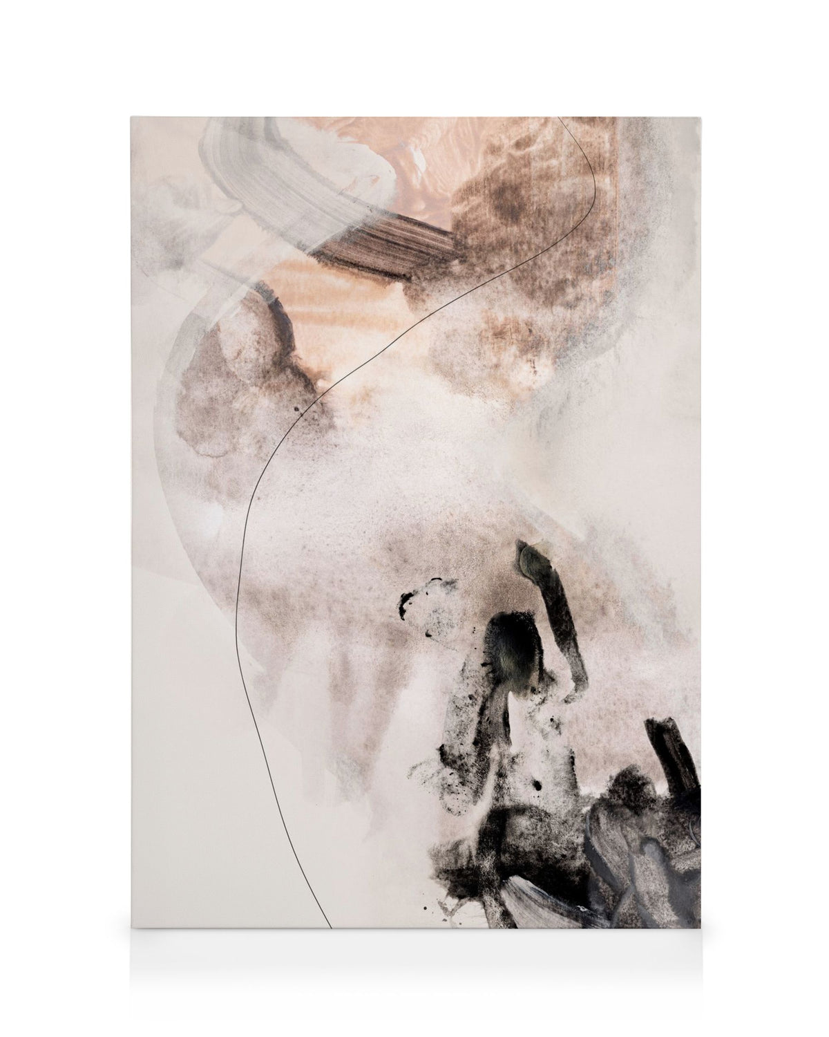 Abstract Terrain No2 Canvas print