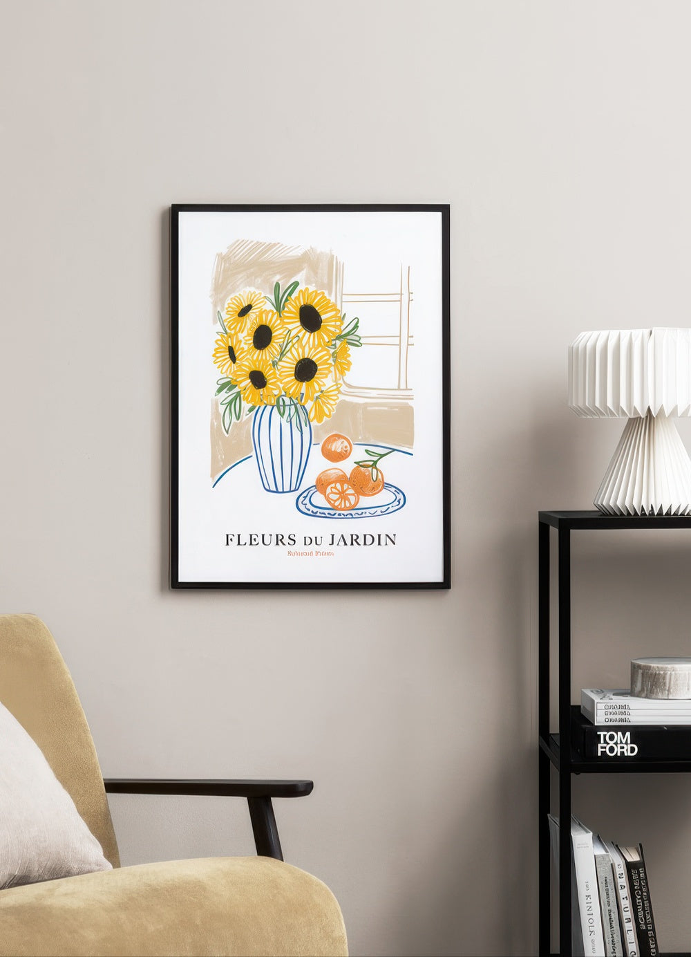 Fleurs du Jardin No1 Print