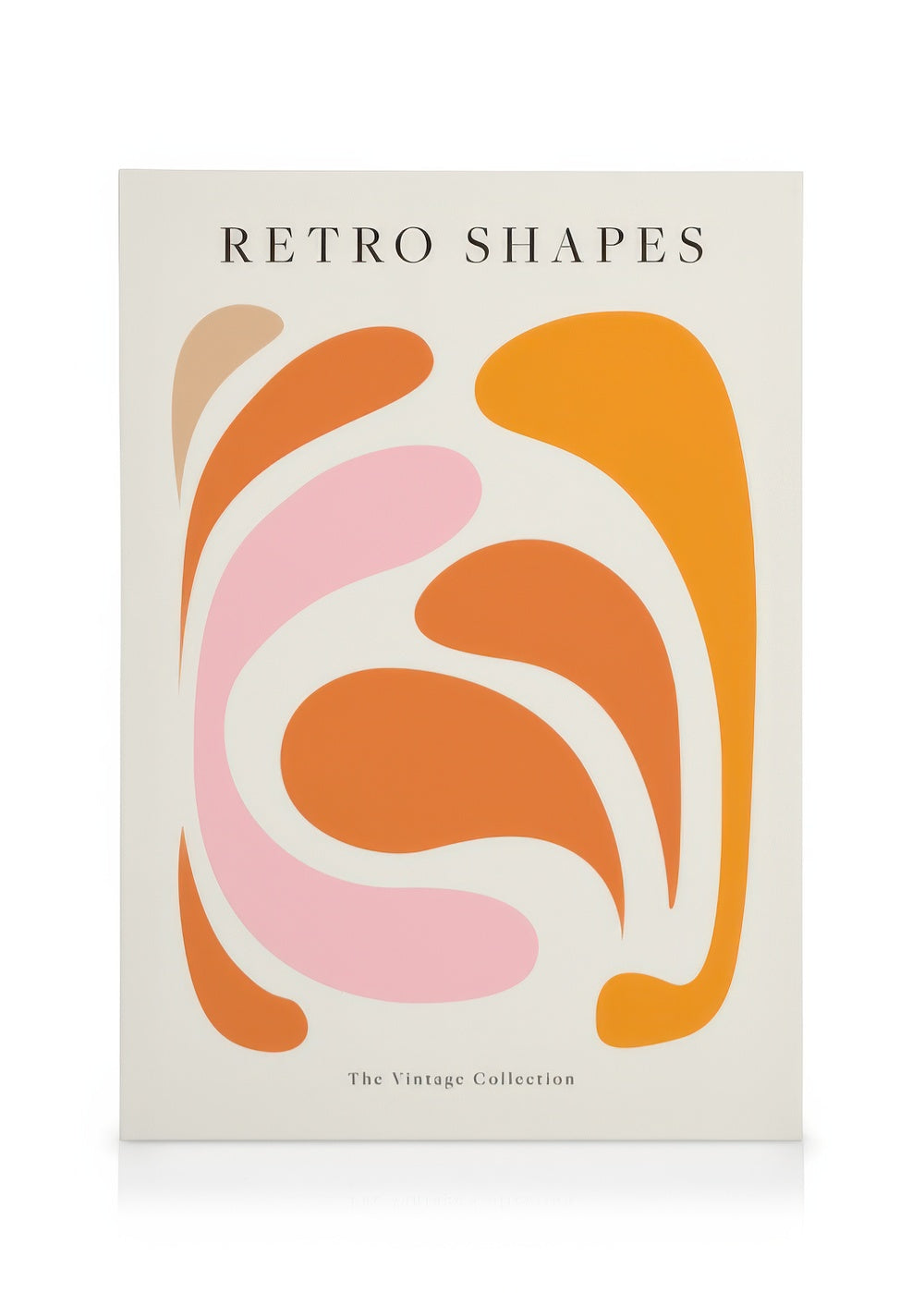 Retro Shapes No1 Canvas print