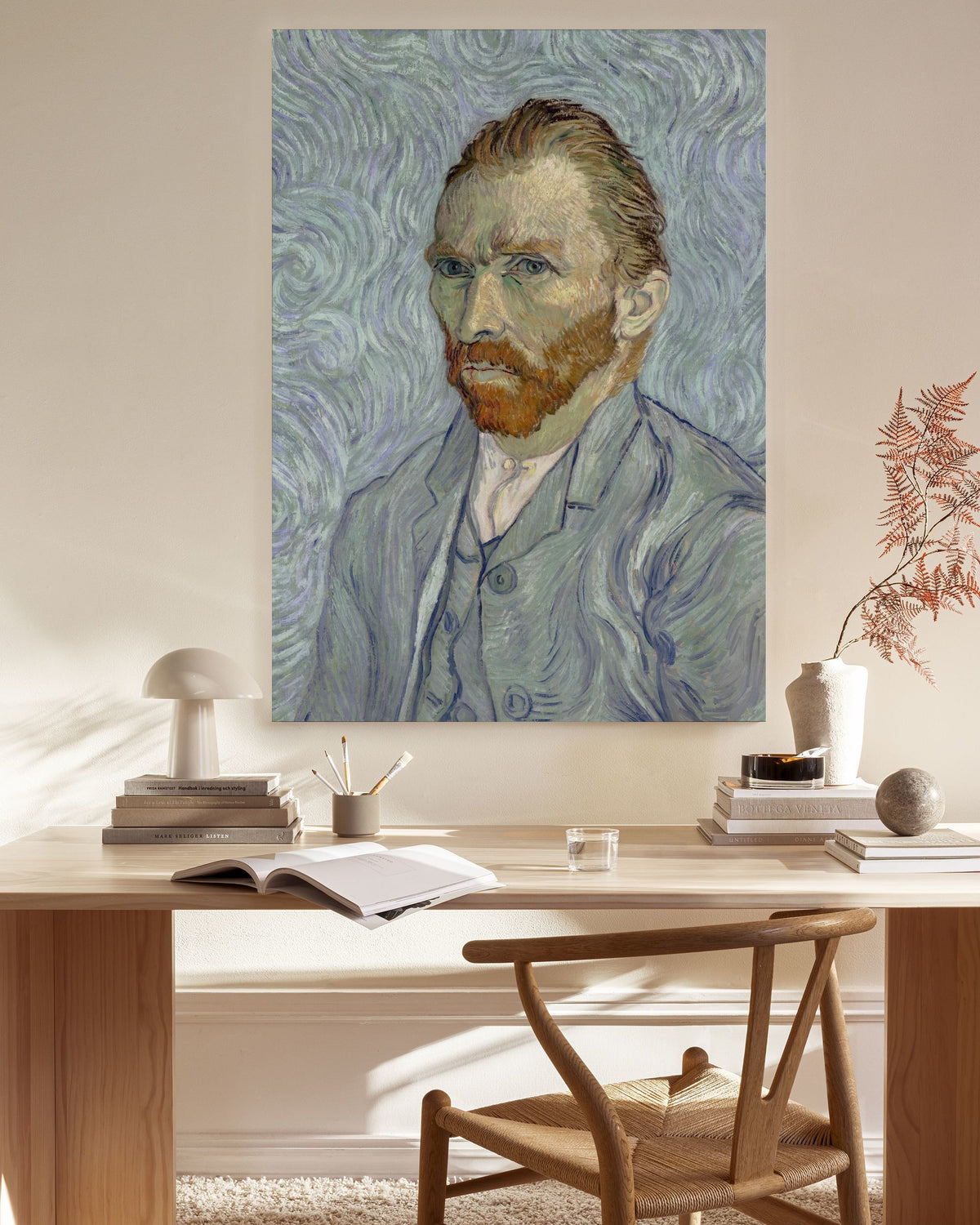 Van Gogh - Self-portrait Canvas print