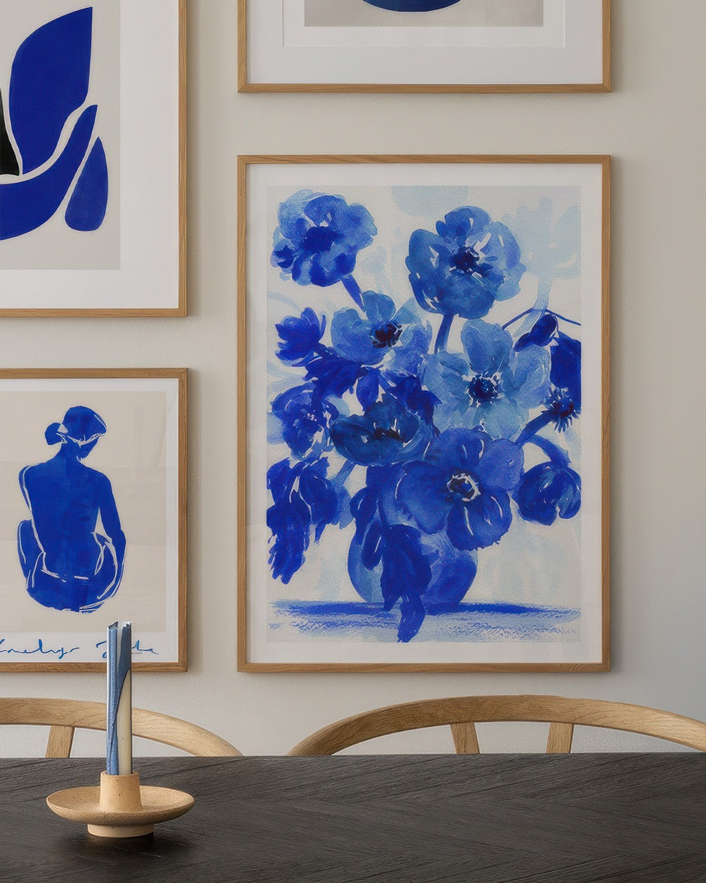 Blue Still Life Print