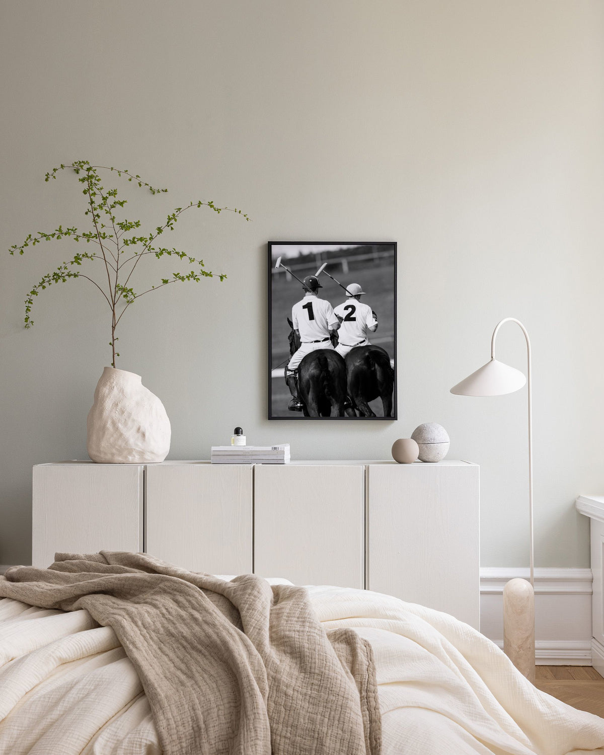 Polo Players Canvas print