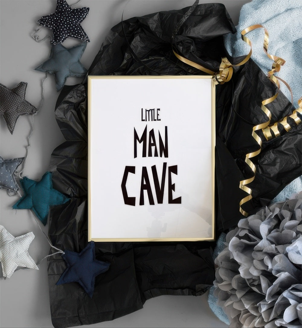 Little Man Cave Print