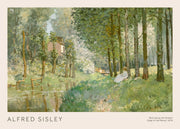 Alfred Sisley - Rest along the Stream Print