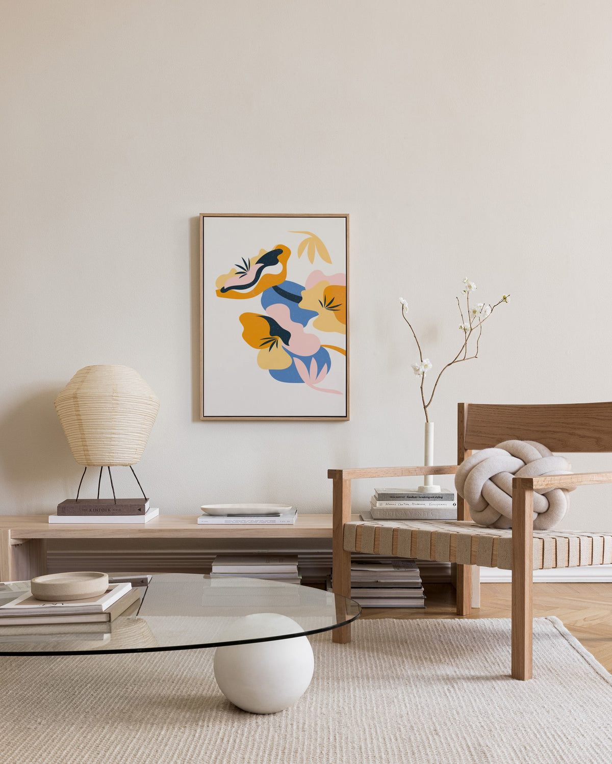 Le Jardin No5 Canvas print