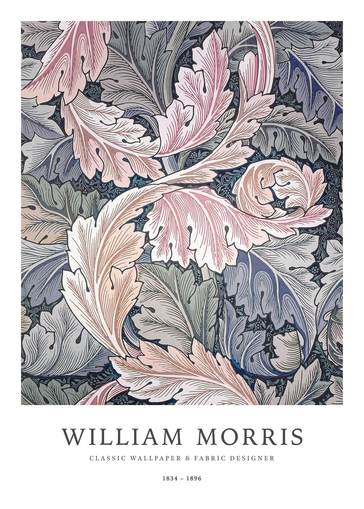 William Morris - Botanical Pattern Print