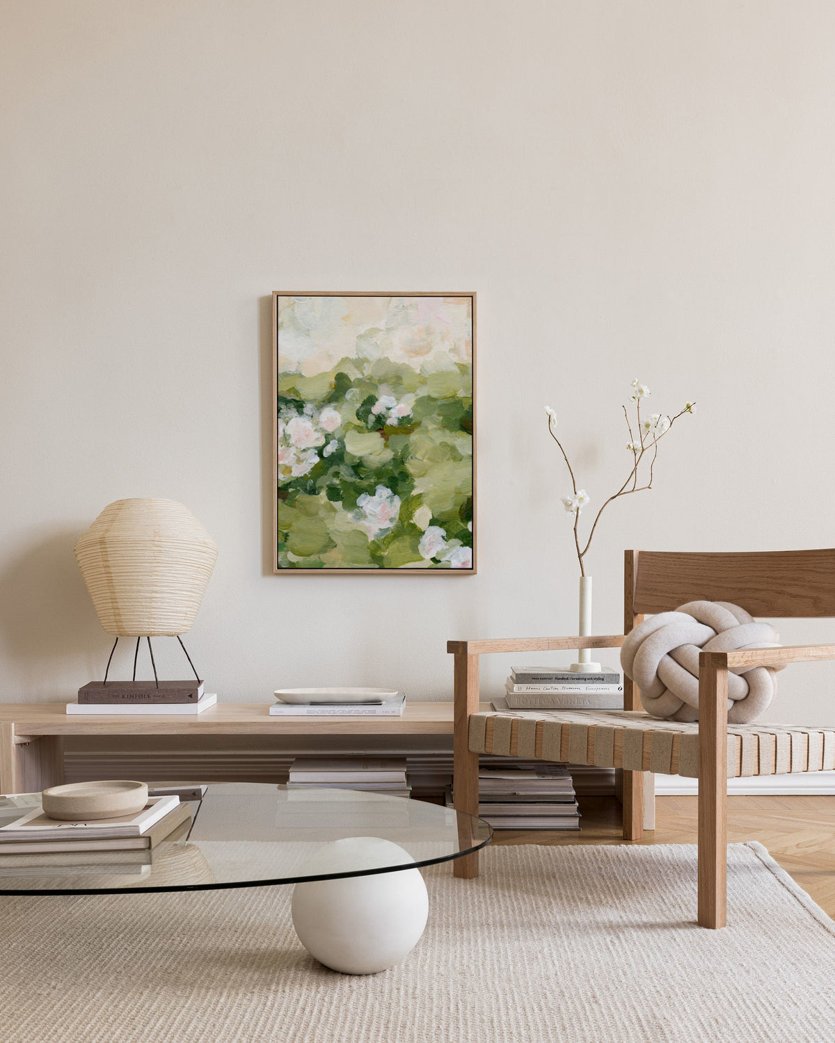 Prairie Verte Canvas print
