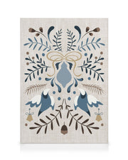 Holiday Folk Art Canvas print