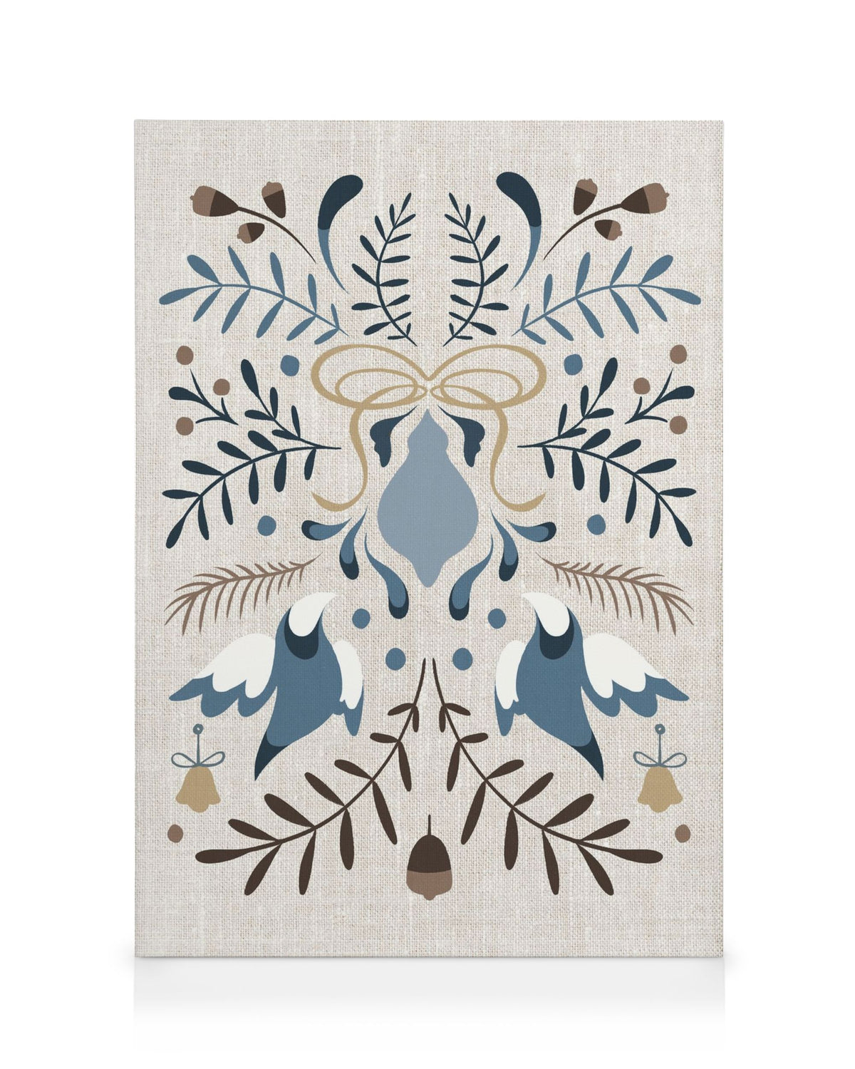 Holiday Folk Art Canvas print