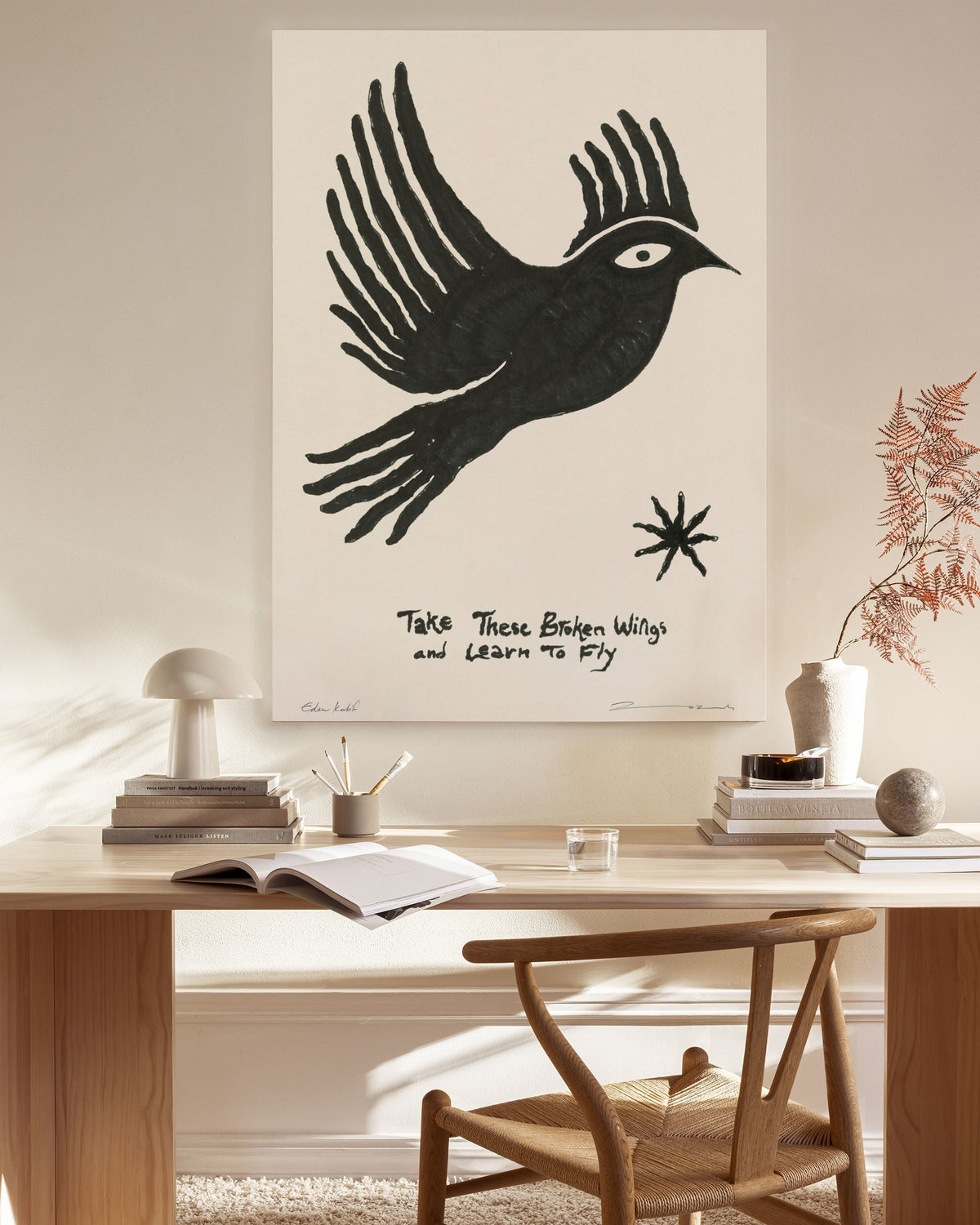 Eden Kalif - Learn to Fly Canvas print