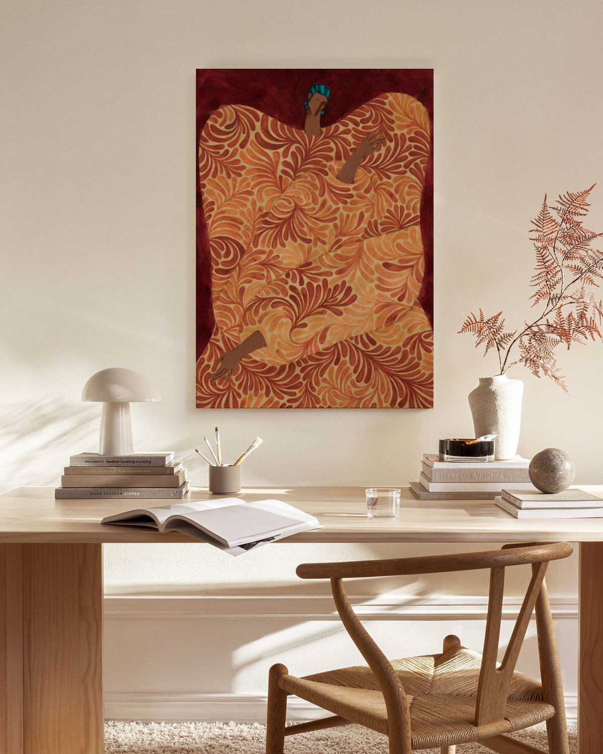 Botanica Becomes Her Canvas print