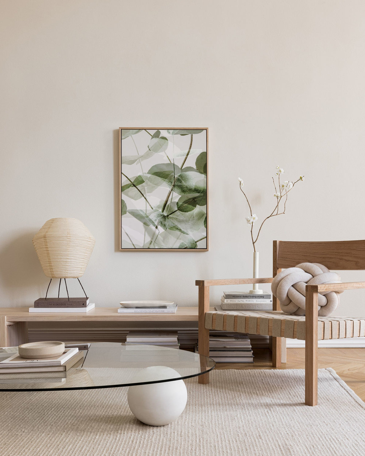 Eucalyptus Shades No1 Canvas print