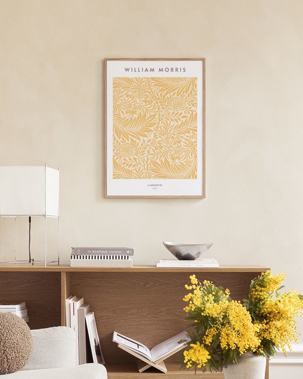 William Morris - Larkspur No3 Print