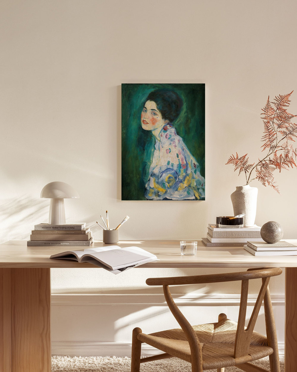 Gustav Klimt - Portrait of a Lady Canvas print