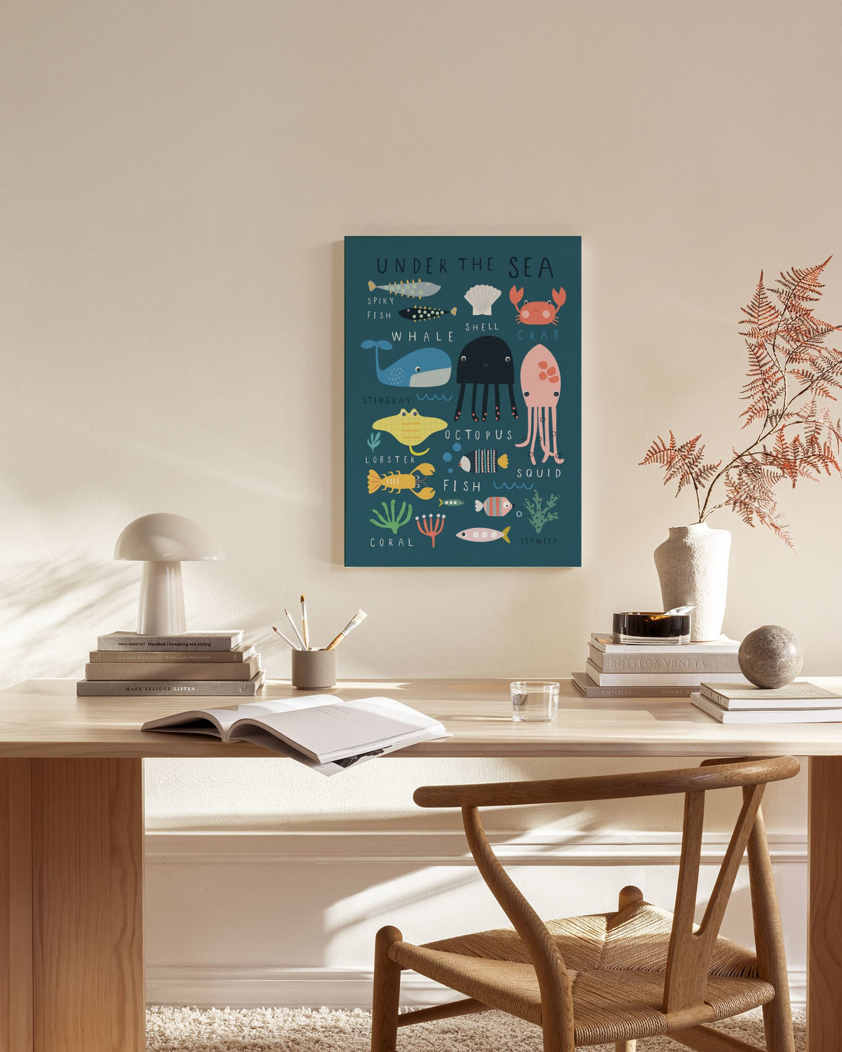 Under The Sea Canvas print