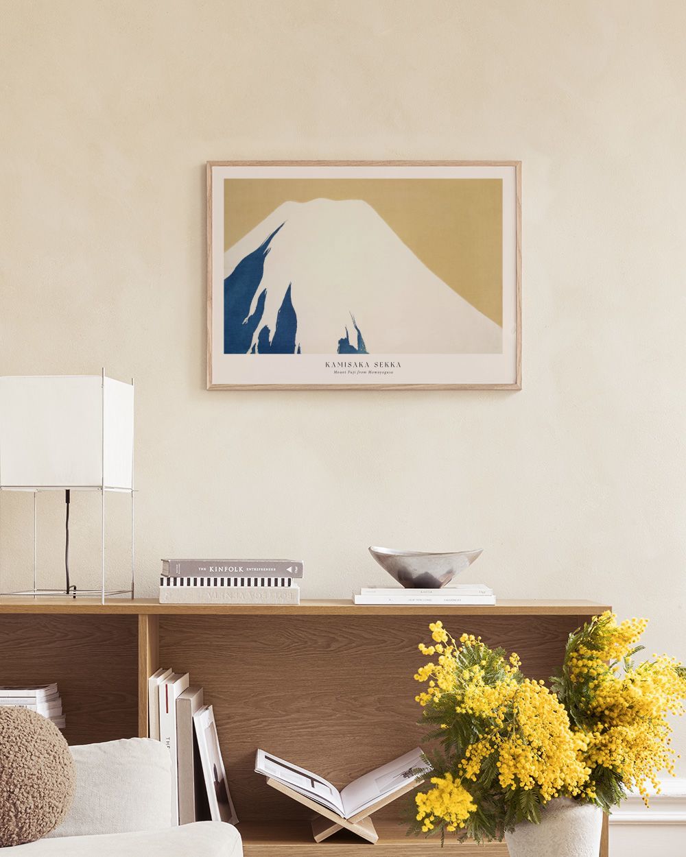 Kamisaka Sekka - Mount Fuji from Momoyogusa Print