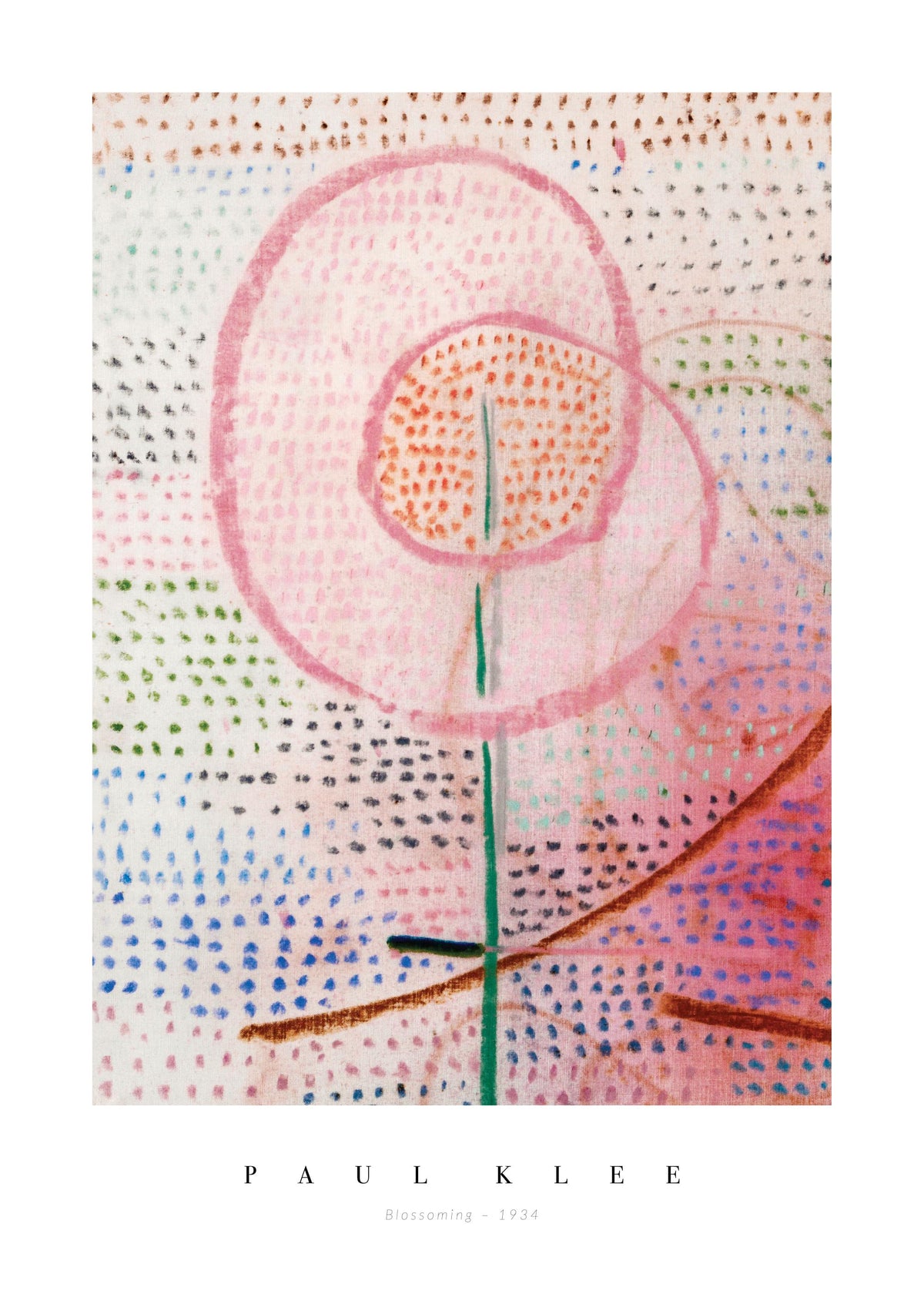 Paul Klee - Blossoming Print