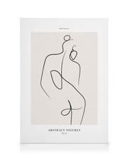 Abstract Figures No3 Canvas print