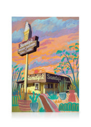 Eleanor Baker - Sandy’s in Austin Canvas print