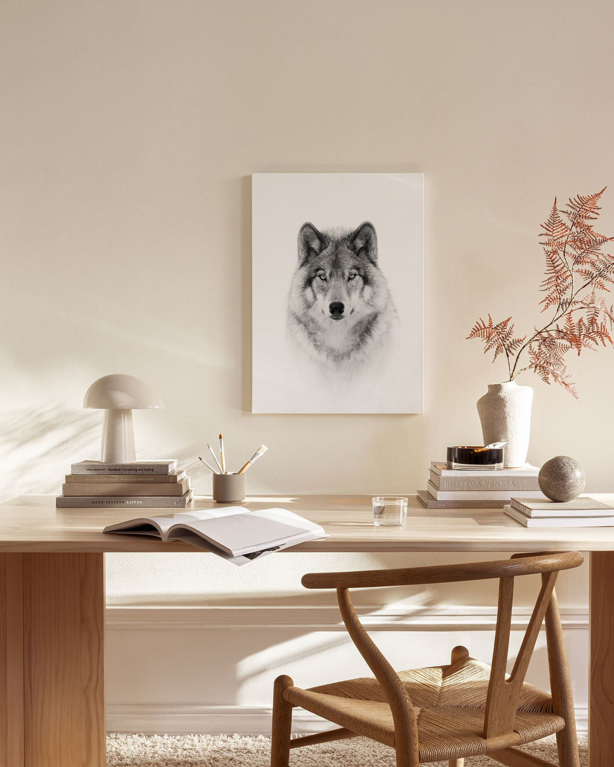 Wolf Canvas print