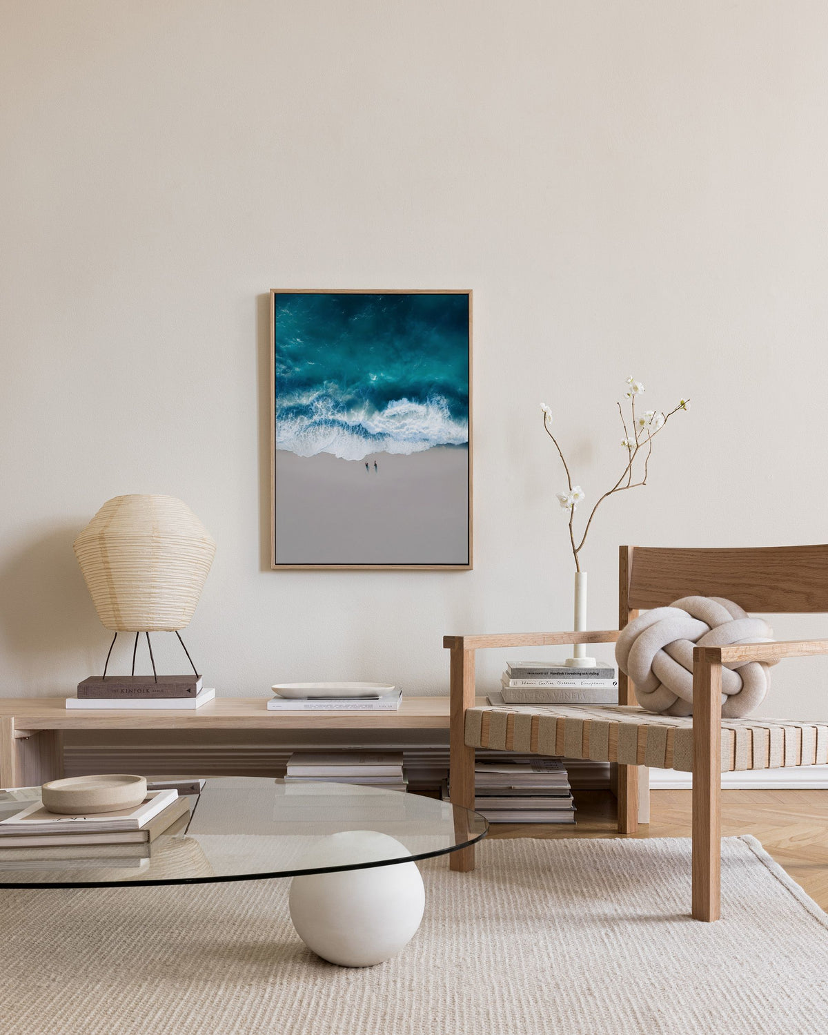 Wave Crush Canvas print