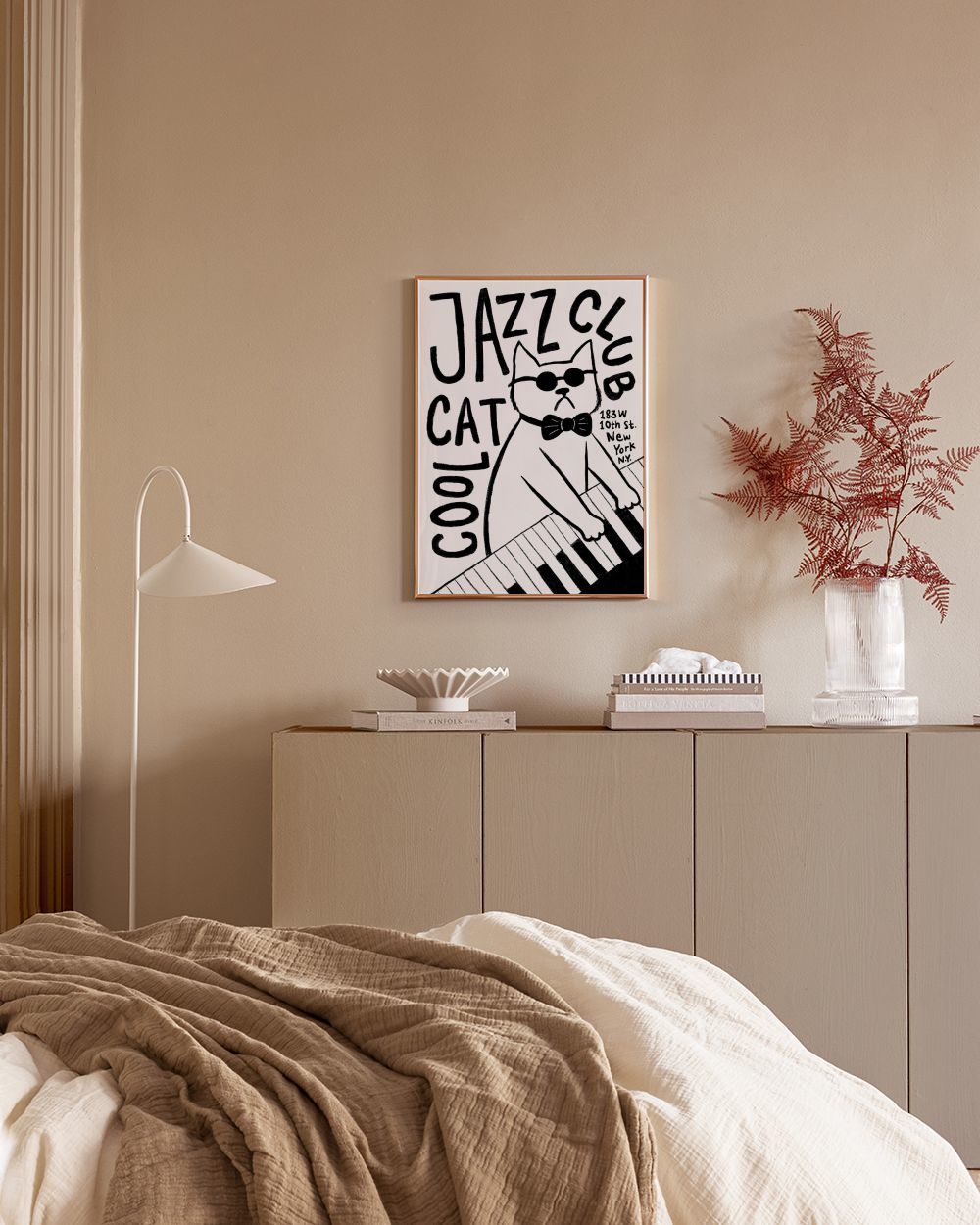 Cool Cat Jazz Club Print