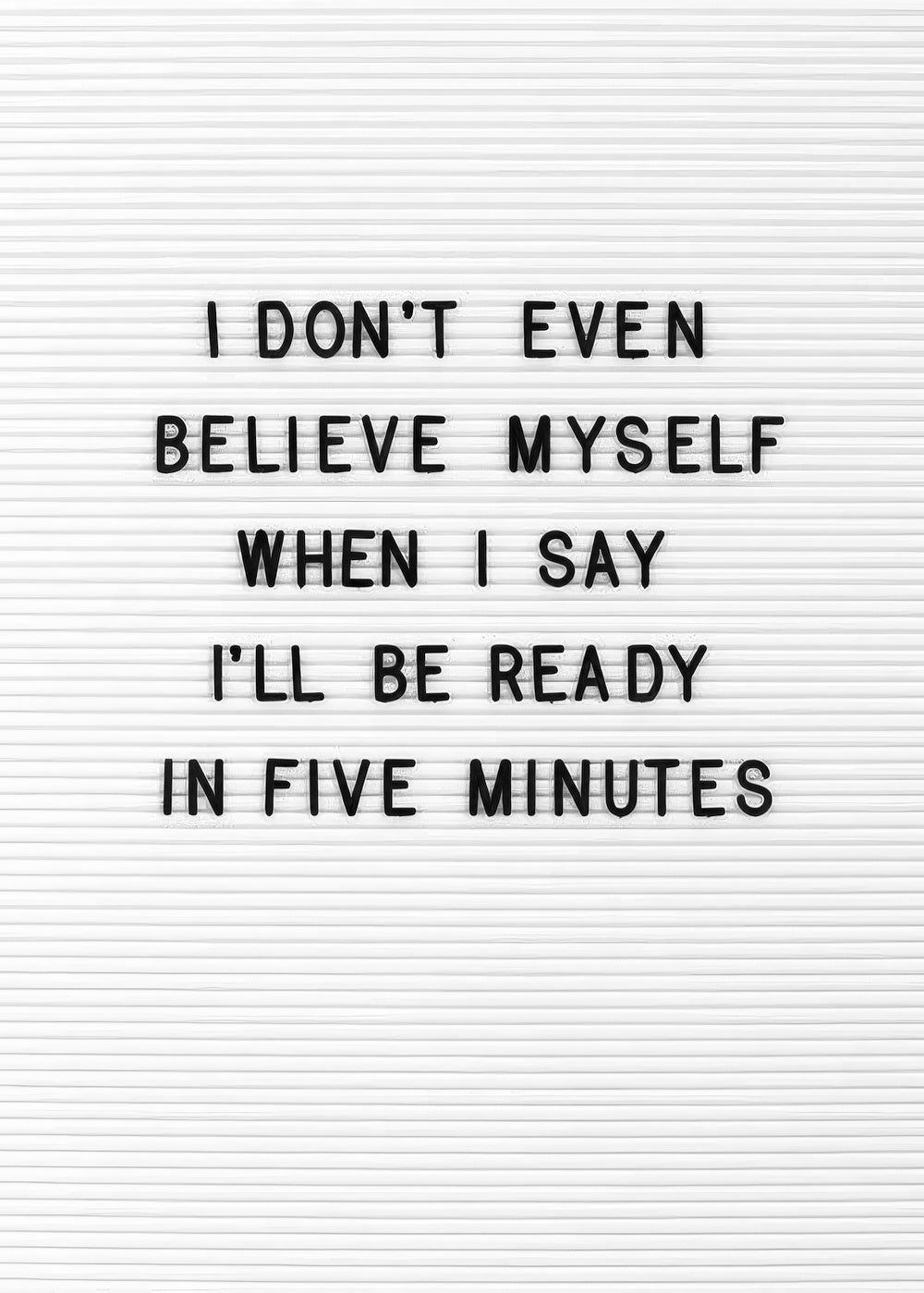Five Minutes Print