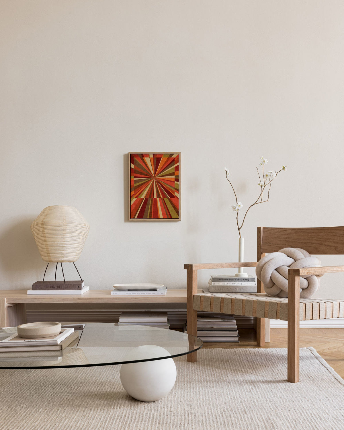 Supernova Canvas print