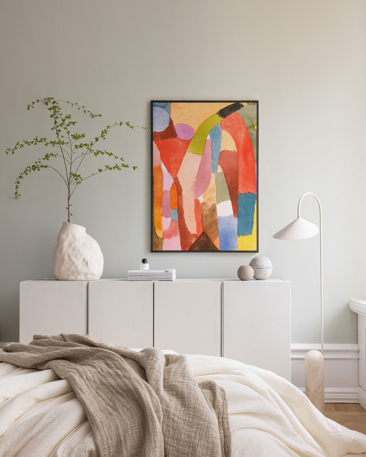 Paul Klee - Movement of Vaulted Chambers Canvas print