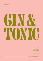 GT Cocktail Print