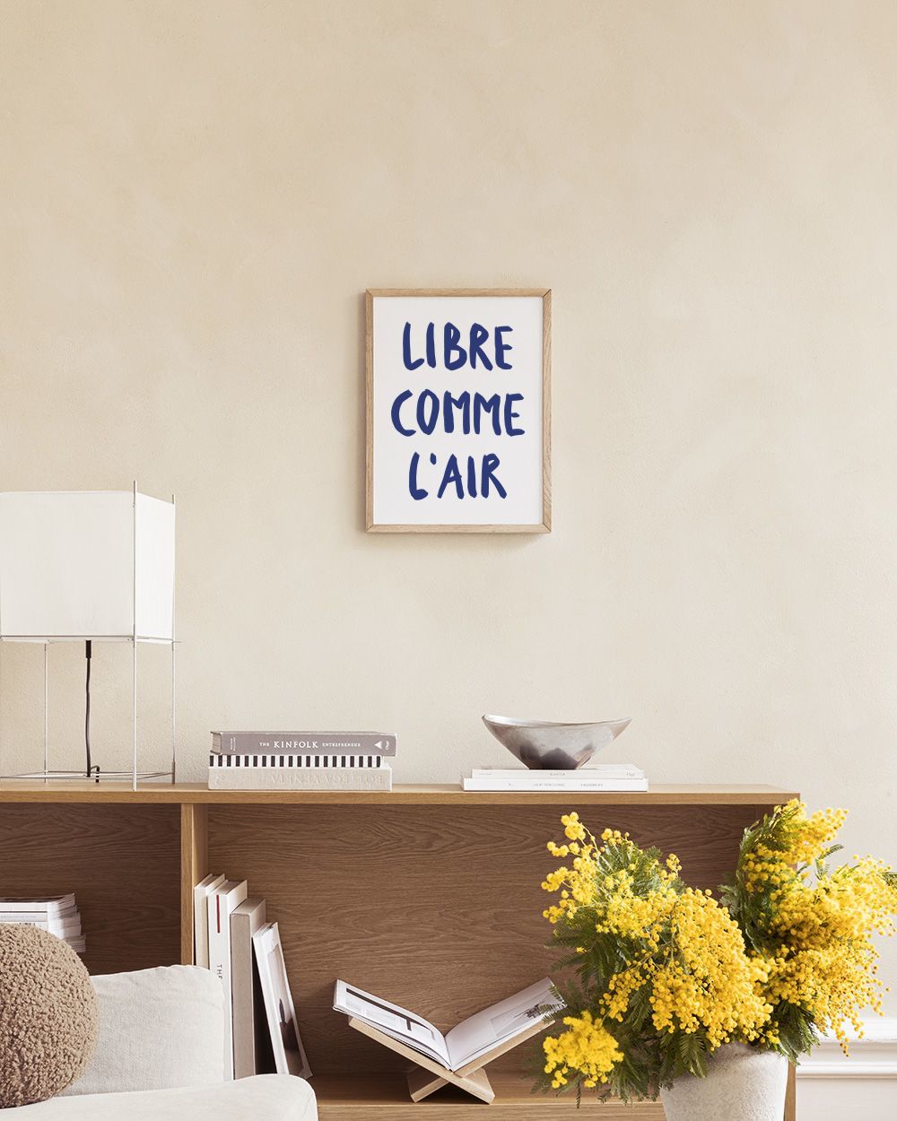 Libre Comme l'Air Print