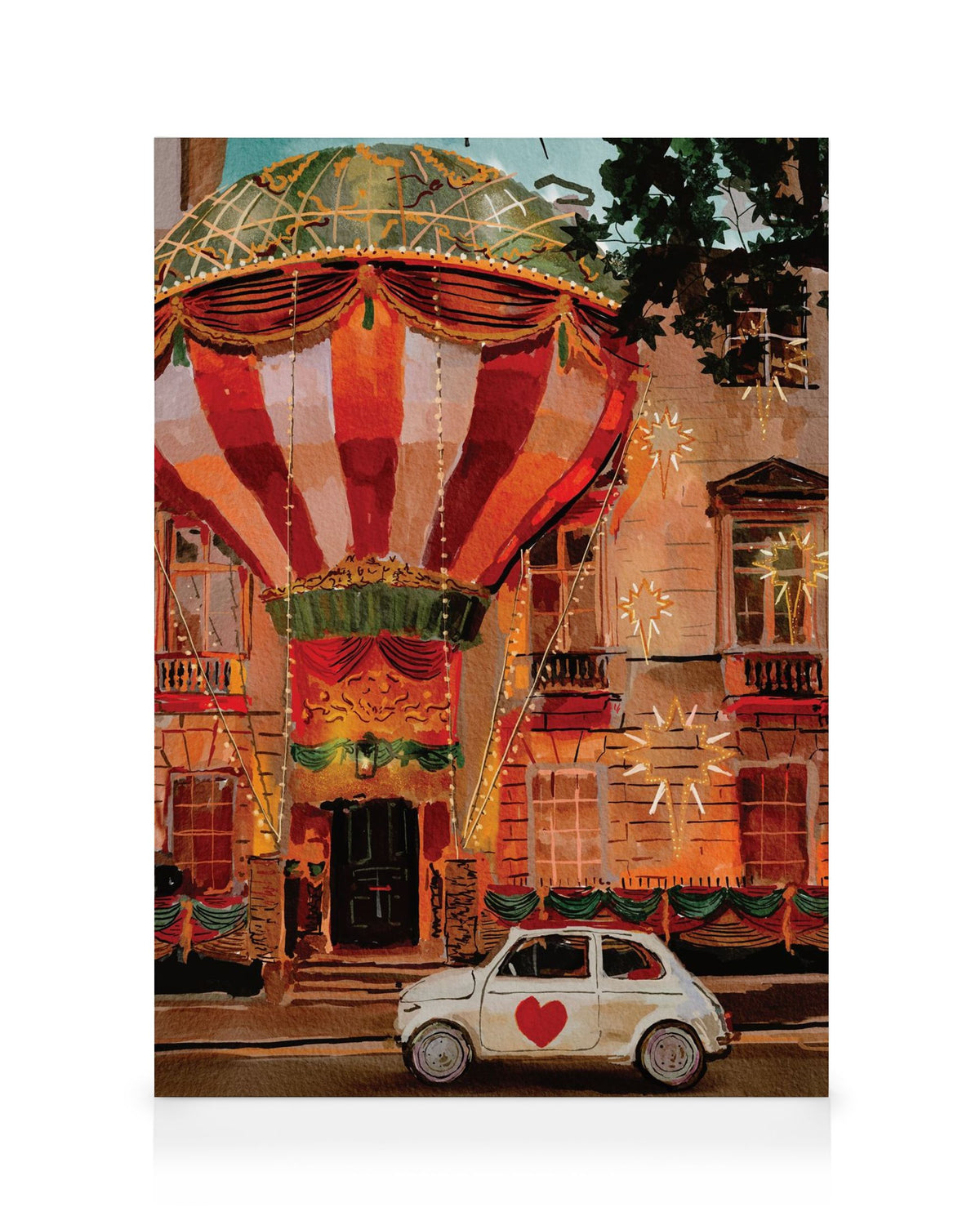 Ekaterina Zagorska - Balloon House Canvas print