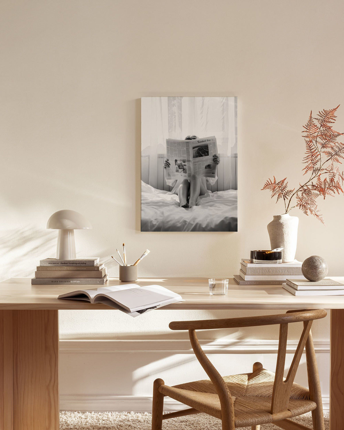 Slow Morning Canvas print