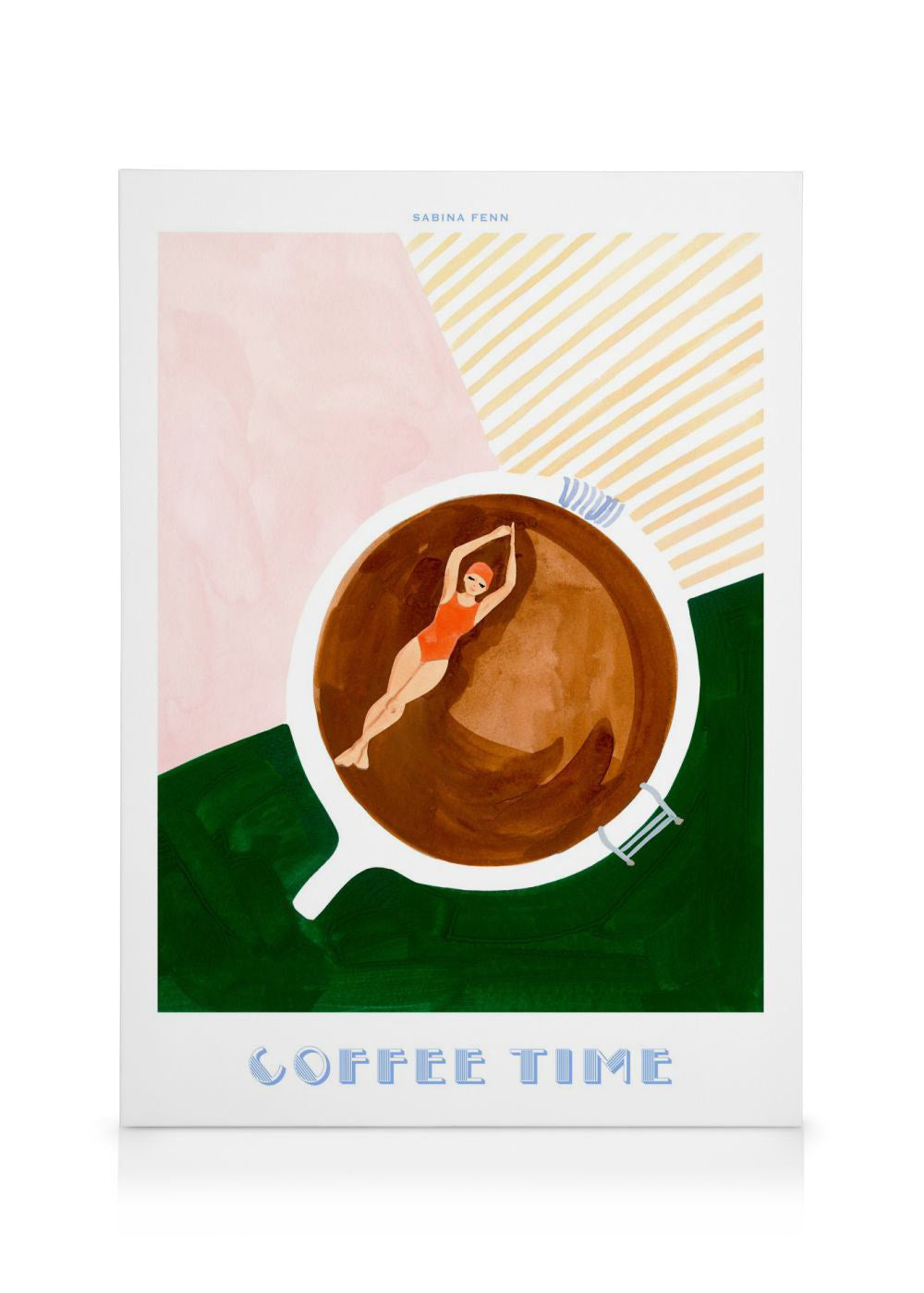 Sabina Fenn - Coffee Time Canvas print
