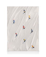 Ski Slope Canvas print