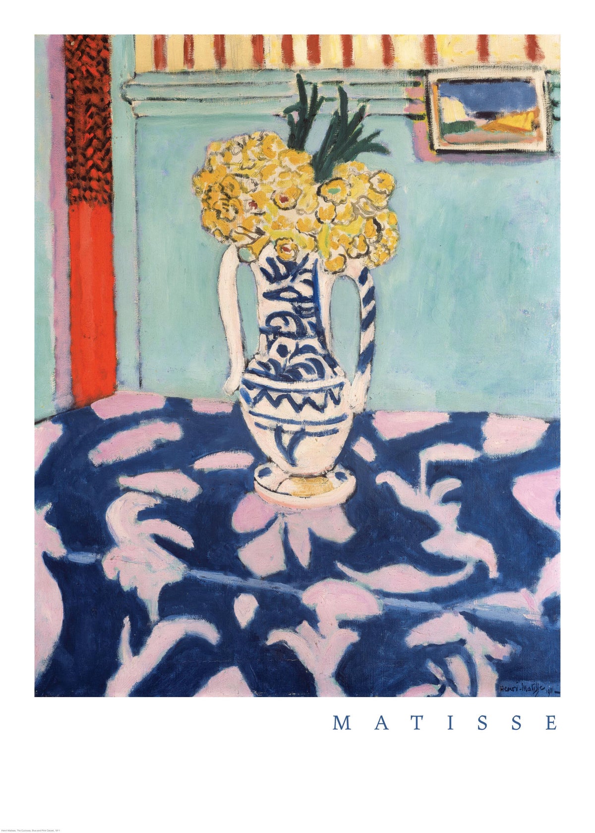 Matisse - The Cuckoos, Blue and Pink Carpet Print